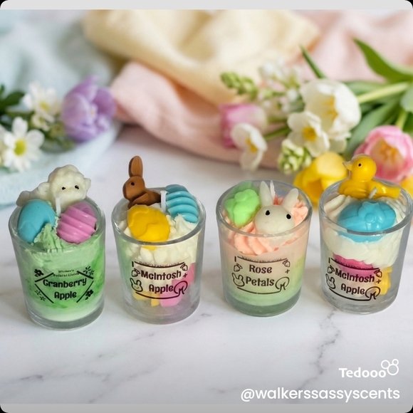 Handmade Other - Walkers Sassy Scents Candle Set - Multicolor